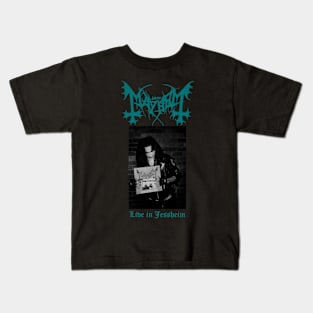 Mayhem Live in Jessheim | Black Metal Kids T-Shirt